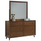 Flexsteel Ludwig 5-Piece Queen Bedroom Set in Walnut, , large