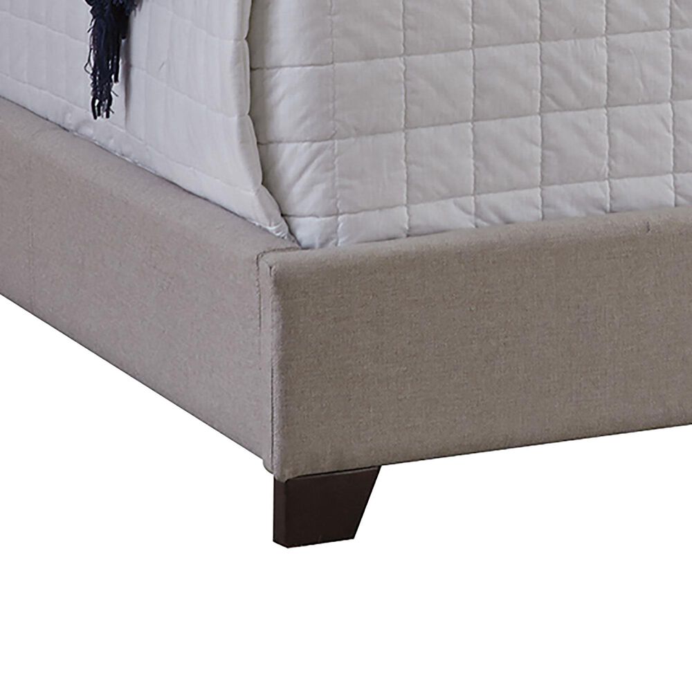 Ashley King Upholstered Bed in Beige, , large