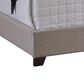 Ashley King Upholstered Bed in Beige, , large