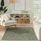 Nourison Horizon HOZ02 Green 8" x 10" Indoor/Outdoor Area Rug, , large