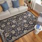 Feizy Prescott 8" x 10" Navy and Gray Area Rug, , large