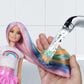 Barbie Rainbow Sparkle Hair Fashion Doll with Extra-Long Hair, , large