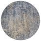 Loloi Patina PJ-05 7"10" Round Ocean and Gold, , large