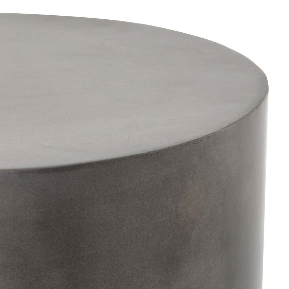 Four Hands Cameron End Table in Ombre Antique Pewter, , large