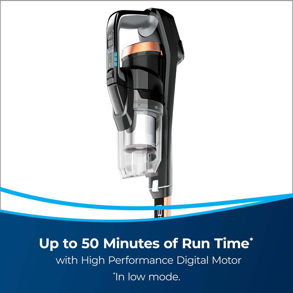 Bissell Iconpet Turbo Cordless Stick Vacuum in Black and Copper, , large