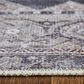 Feizy Percy 4" x 6" Charcoal and Ivory Area Rug, , large