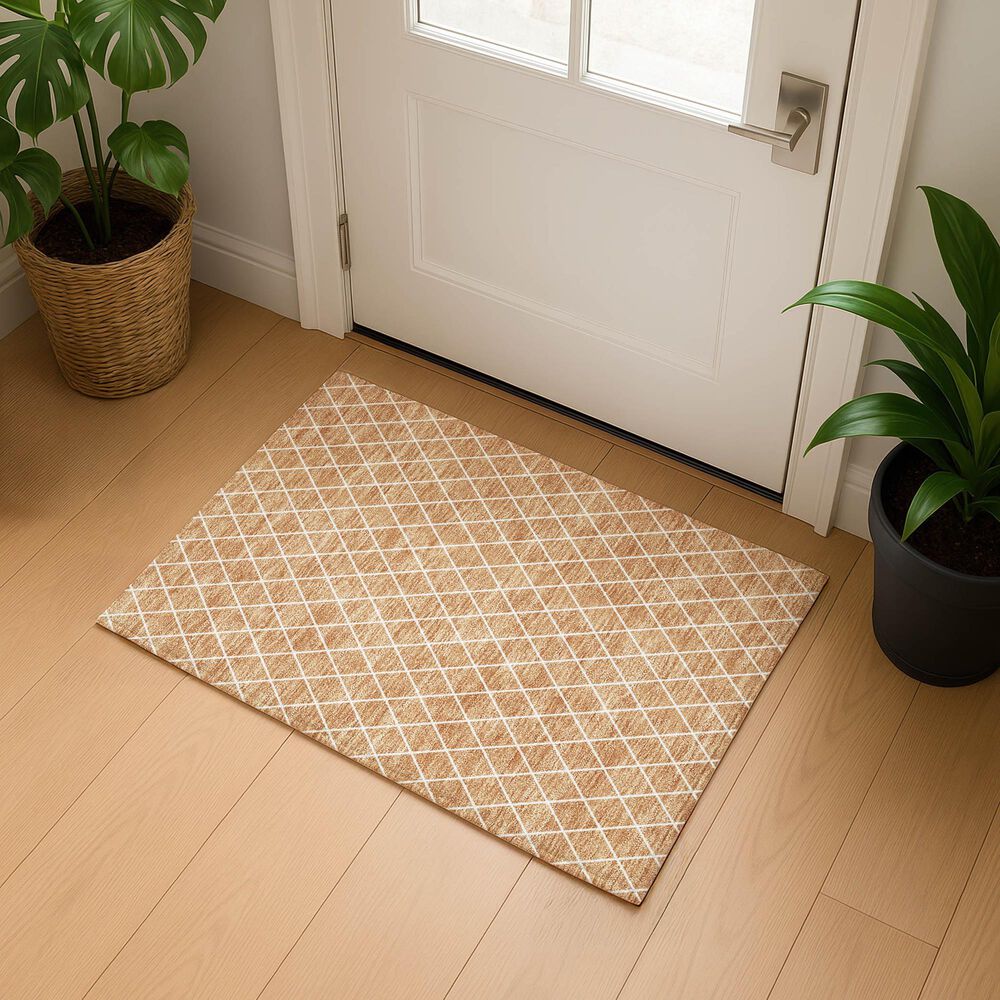 Dalyn Rug Company The Reserve TR15 Copper 1&#39;8&quot; x 2&#39;6&quot; Indoor/Outdoor Area Rug, , large