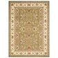 Safavieh Lyndhurst LNH553 6"7" x 9"6" Green and Ivory Area Rug, , large