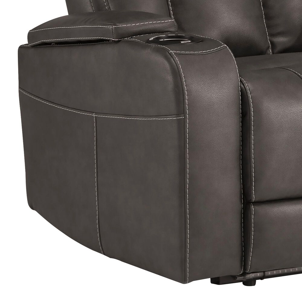 Ashley Feazada Power Recliner in Shadow, , large