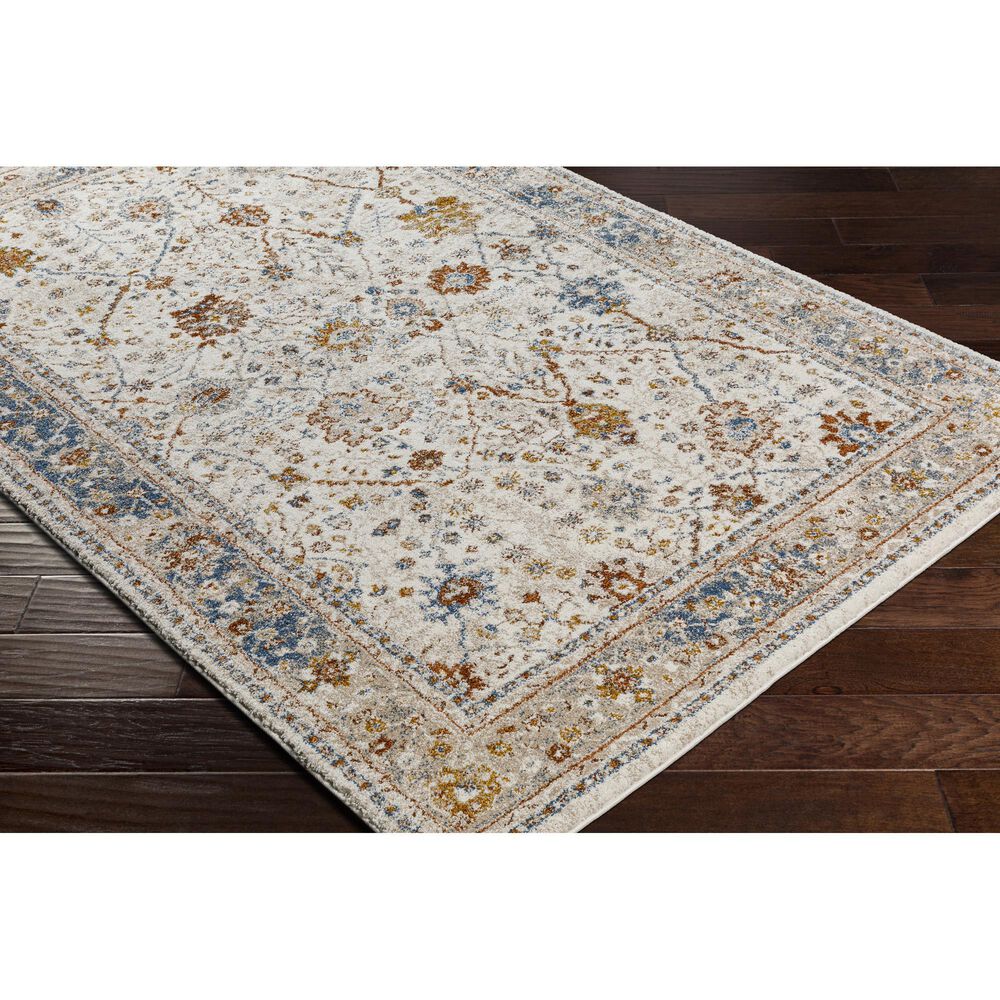 Surya Tuscany 8&#39;10&quot; x 12&#39;1&quot; Beige, Blue and Rust Area Rug, , large