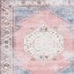 Safavieh Serapi 6"7" x 9" Ivory and Pink Area Rug, , large