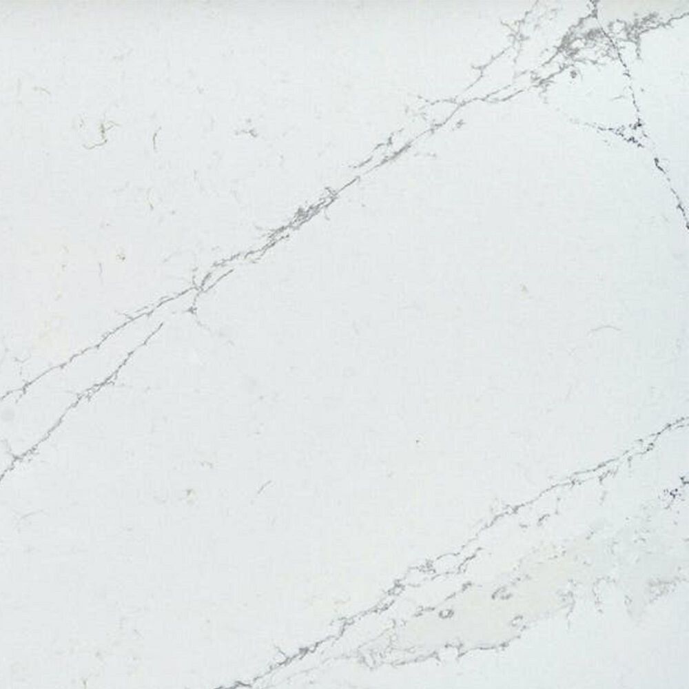 James Martin Vanities Athens 48&quot; Single Bathroom Vanity in Glossy White with 3 cm Ethereal Noctis Quartz Top and Rectangular Sink, , large