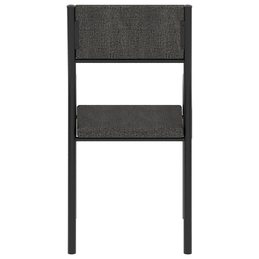 Rta Products Llc Office Visiting Chair with Metal Frame in Grayish Black, , large