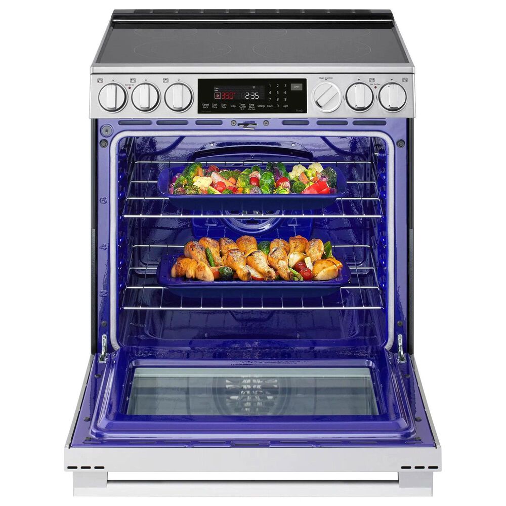LG 6.3 Cu. Ft. Slide-in Electric Range in PrintProof Stainless Steel, , large