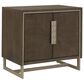 Drew and Jonathan Home Boulevard Door Chest in Dark Brown and Soft Champagne, , large