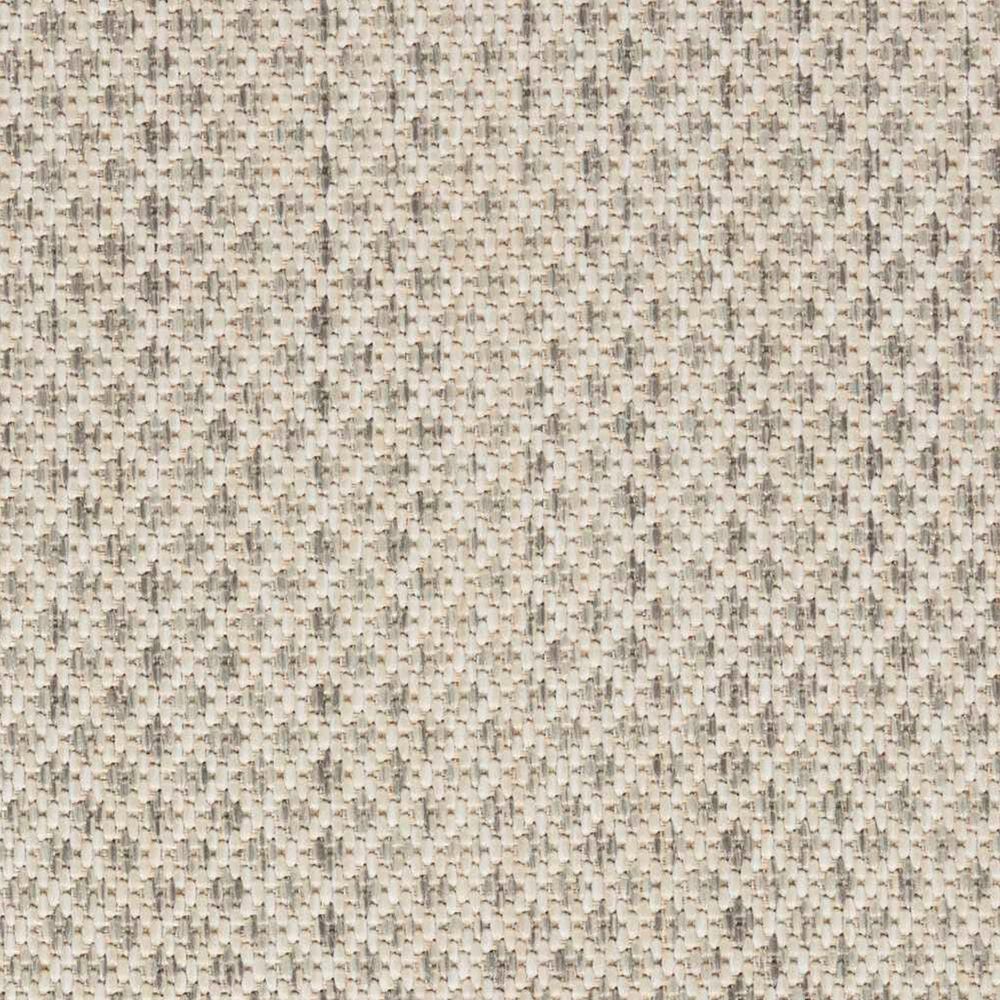 Nourison Courtyard Ivory and Silver 8&#39; x 10&#39; Indoor/Outdoor Area Rug, , large