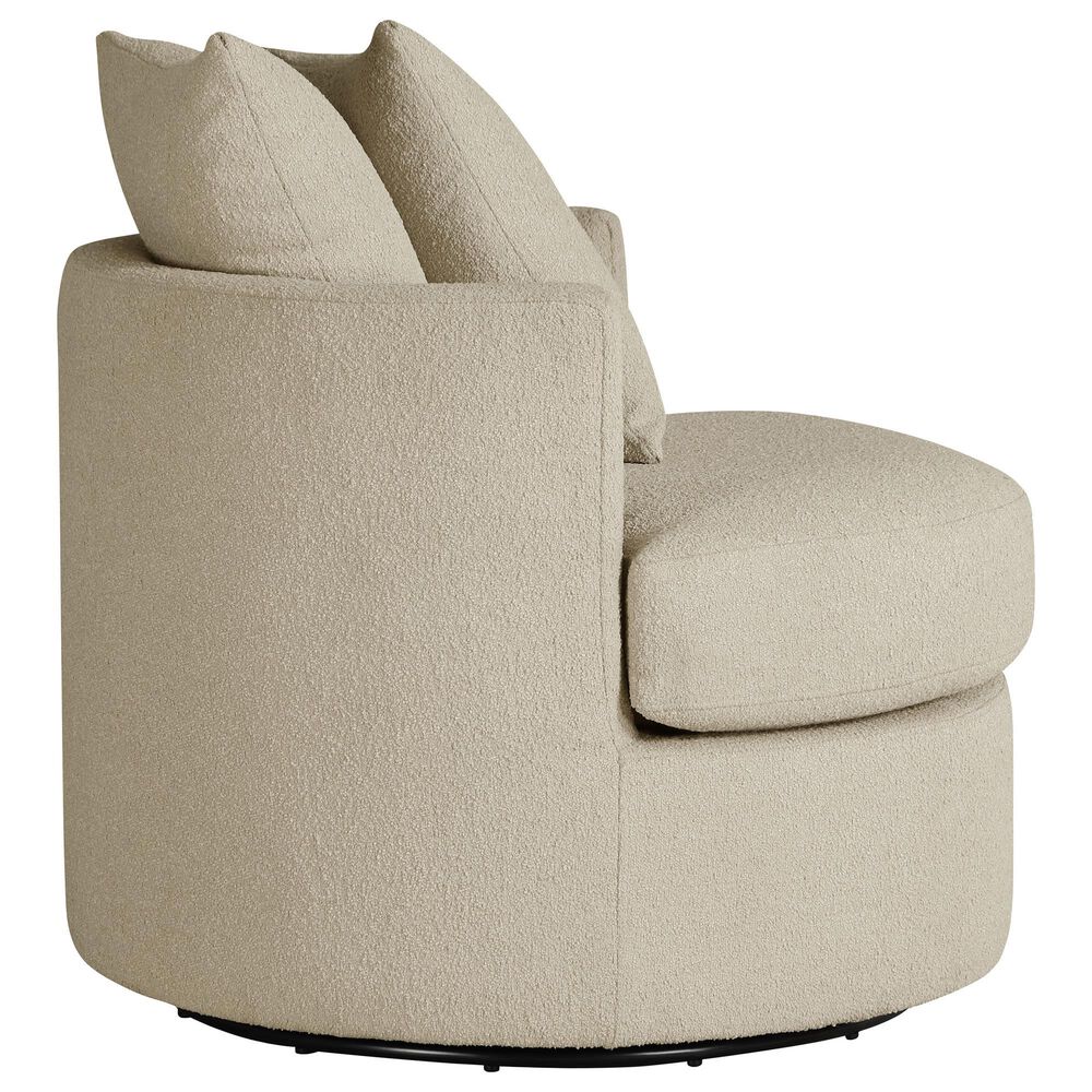 Coaster Debbie Swivel Accent Chair in Camel, , large