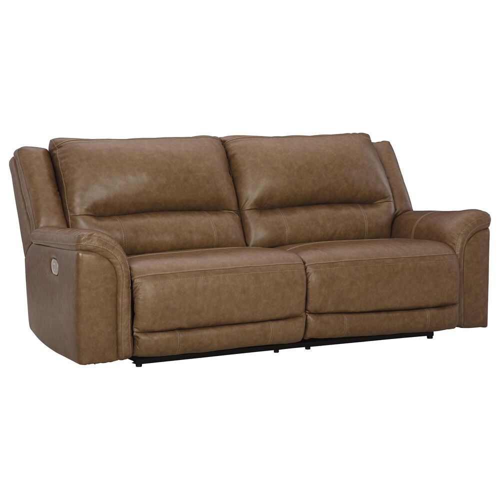 Ashley Trasimeno 3-Piece Power Reclining Living Room Set in Caramel, , large