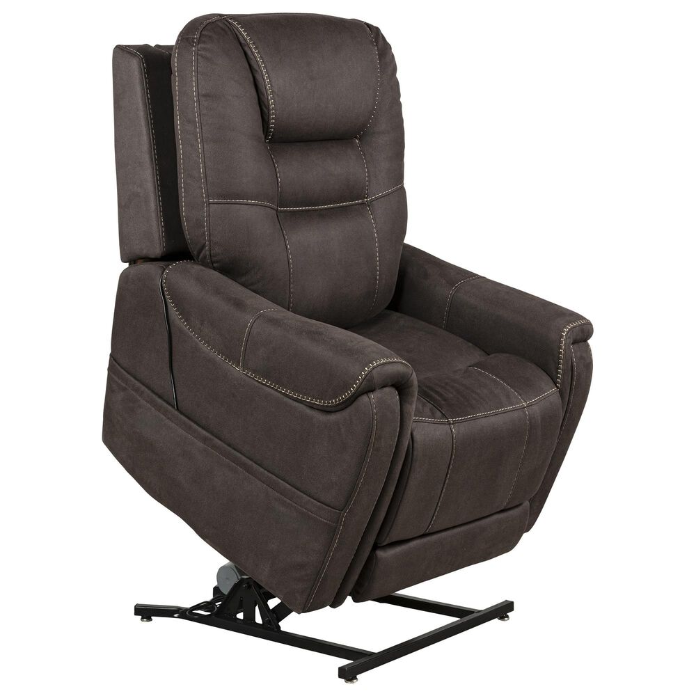 MotoMotion Power Lift Recliner in Stonewash Gunmetal | Shop NFM