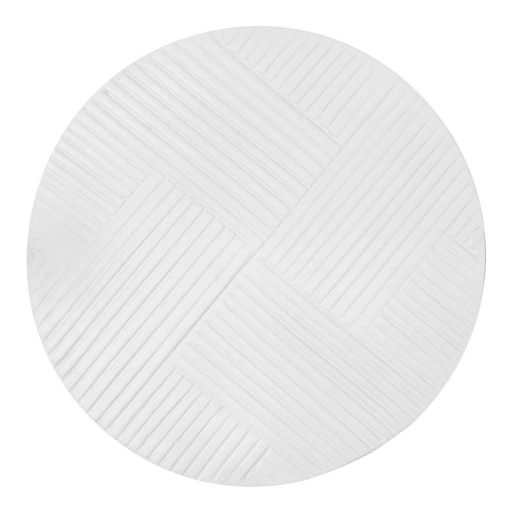 Moe&#39;s Home Collection Foundation Patio Accent Table in White, , large