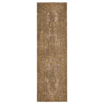 Karastan Cosmopolitan Amur 91510-90116 2"4" x 7"10" Smokey Gray Runner, , large