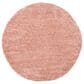 Safavieh August Shag 6"7" Round Rose Area Rug, , large