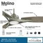Minka-Aire Molino 65" Indoor/Outdoor Ceiling Fan with LED Light in Burnished Nickel, , large