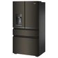 Whirlpool 22 Cu. Ft. 4-Door Depth French Door Refrigerator with EasyView Drawers in Black Stainless Steel, , large
