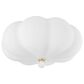 Mitzi Lighting Demille 3-Light Flush Mount in Aged Brass, , large