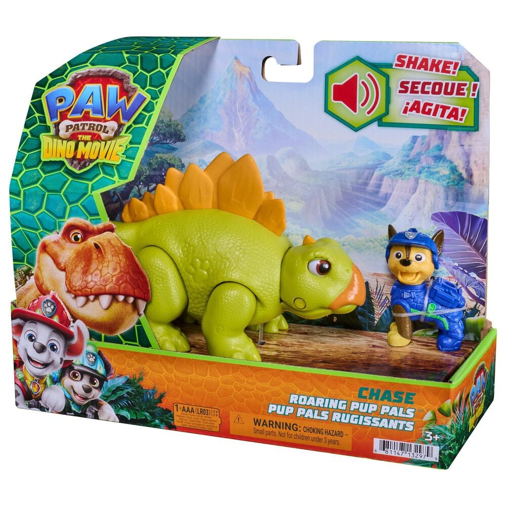 PAW Patrol Chase Roaring Pup Pals Action Figure Set, , large