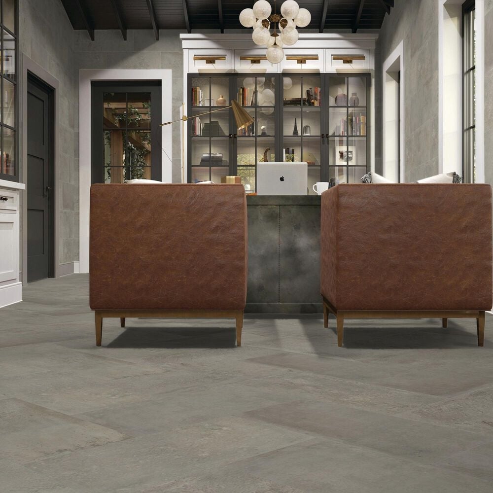 Dal-Tile Rekindle Medium Grey 12&#39;&#39; x 24&#39;&#39; Porcelain Tile, , large