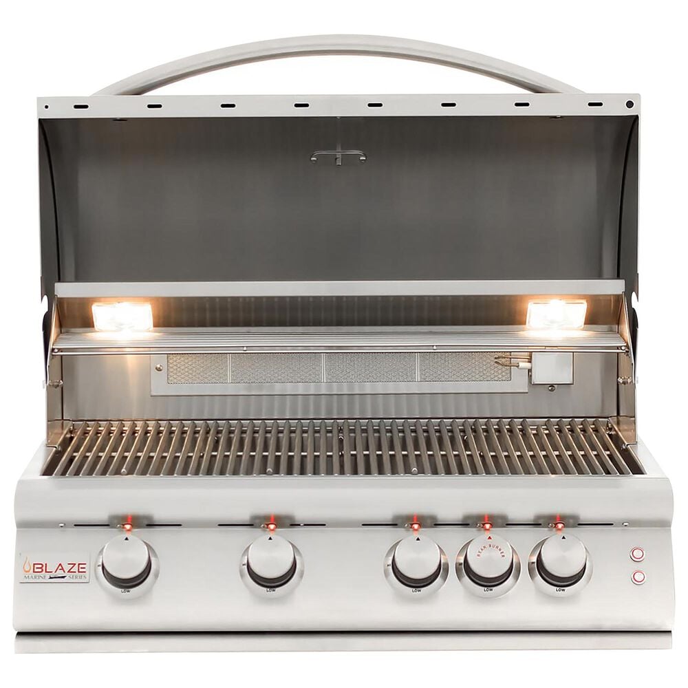 Blaze 32&quot; Marine Grade Natural Gas Grill in Stainless Steel, , large