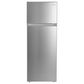 Danby 7.4 Cu. Ft. Top-Freezer Refrigerator with Partial Defrost in Stainless Steel, , large