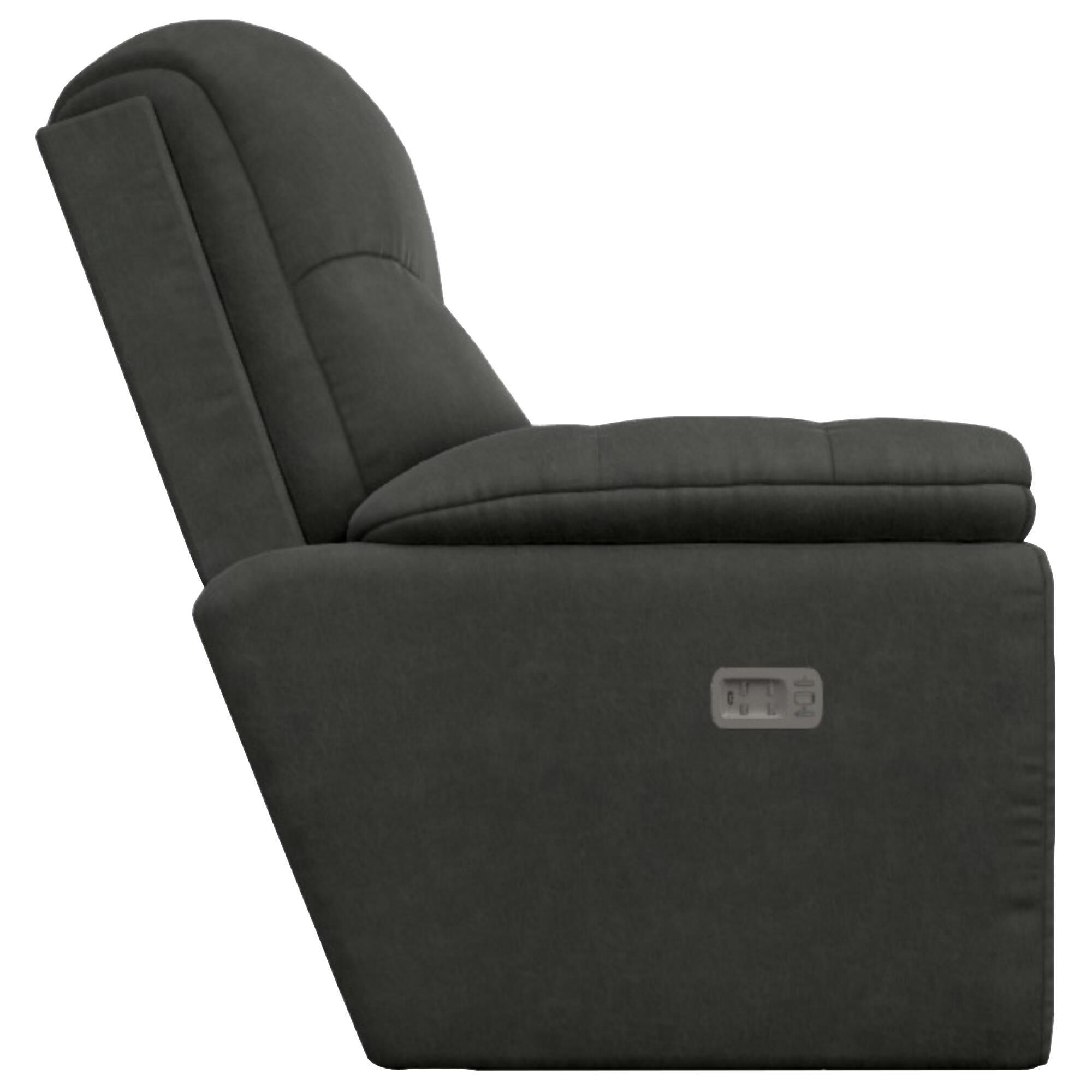 La-Z-Boy Morrison Power Recliner with Headrest and Lumbar in Ink