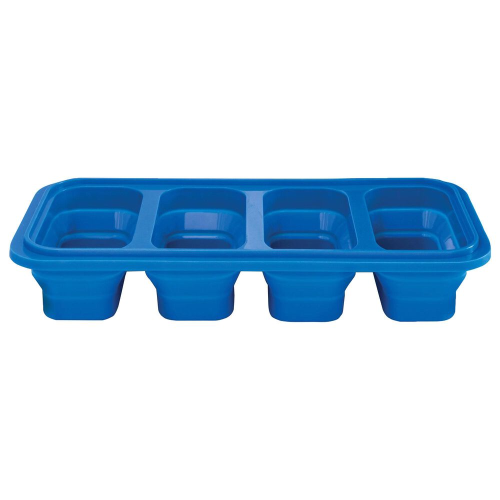 HIC Kitchen Prep-N-Freeze Portion Tray in Royal Blue, , large