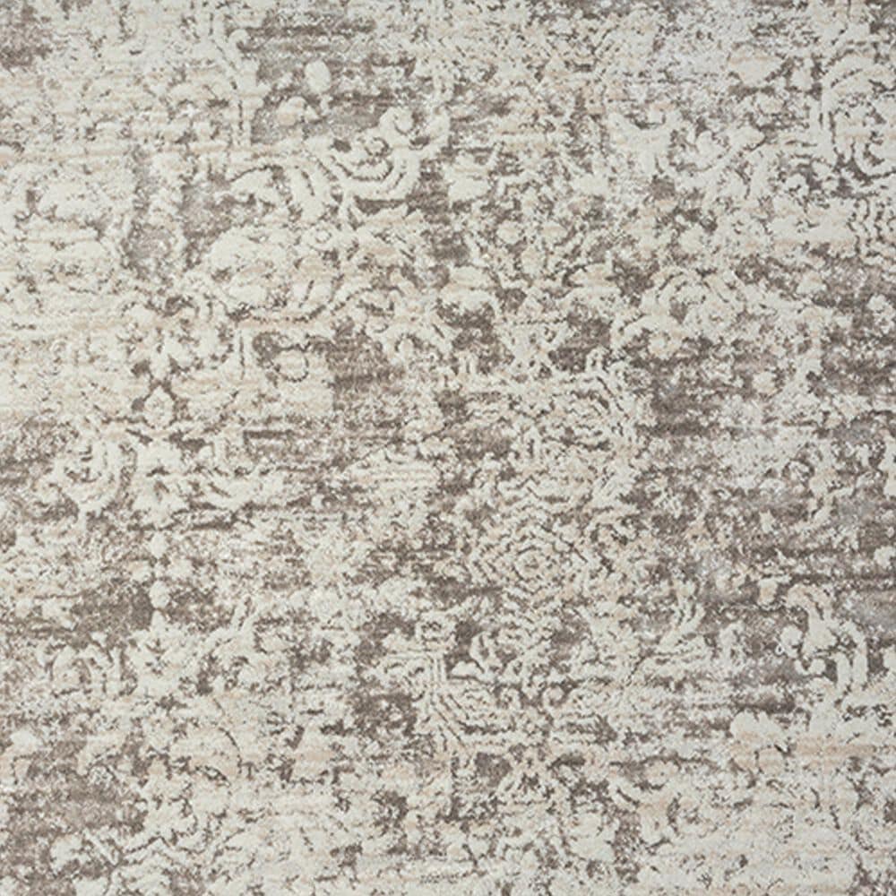 L&amp;R Resources Brisbane Damask Gray 5&#39; x 7&#39;11&quot; Area Rug, , large