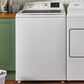 Whirlpool 4.2 - 4.3 Cu. Ft. Top Load Washer with 2-in-1 Removable Agitator and Soft Close Glass Lid in White, , large