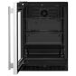 KitchenAid 5.2 Cu. Ft. Undercounter Refrigerator with Glass Door and Left Hinge in Black and Stainless Steel, , large