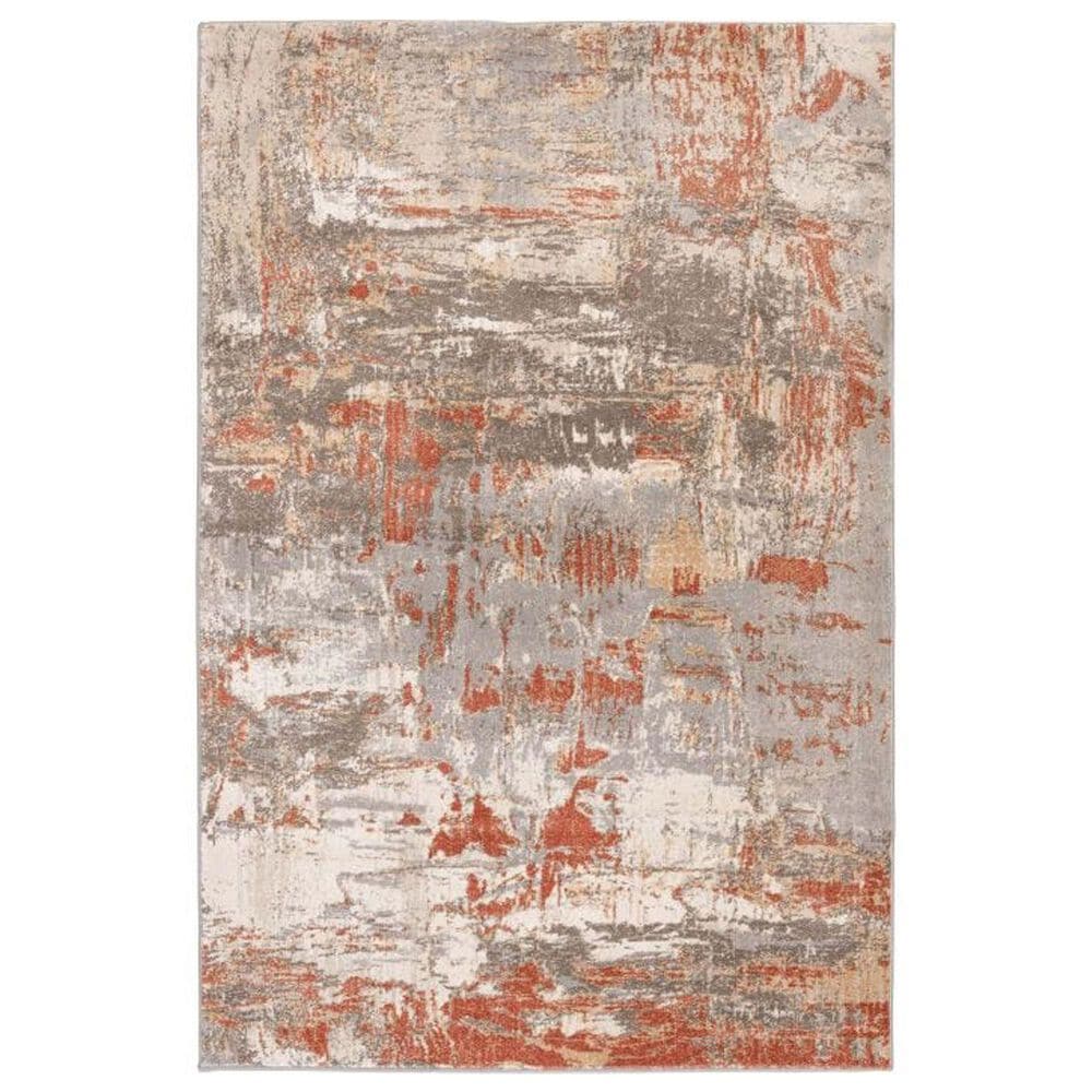 Central Oriental Montville Desmonia 5" x 7"3" Storm and Spice Area Rug, , large