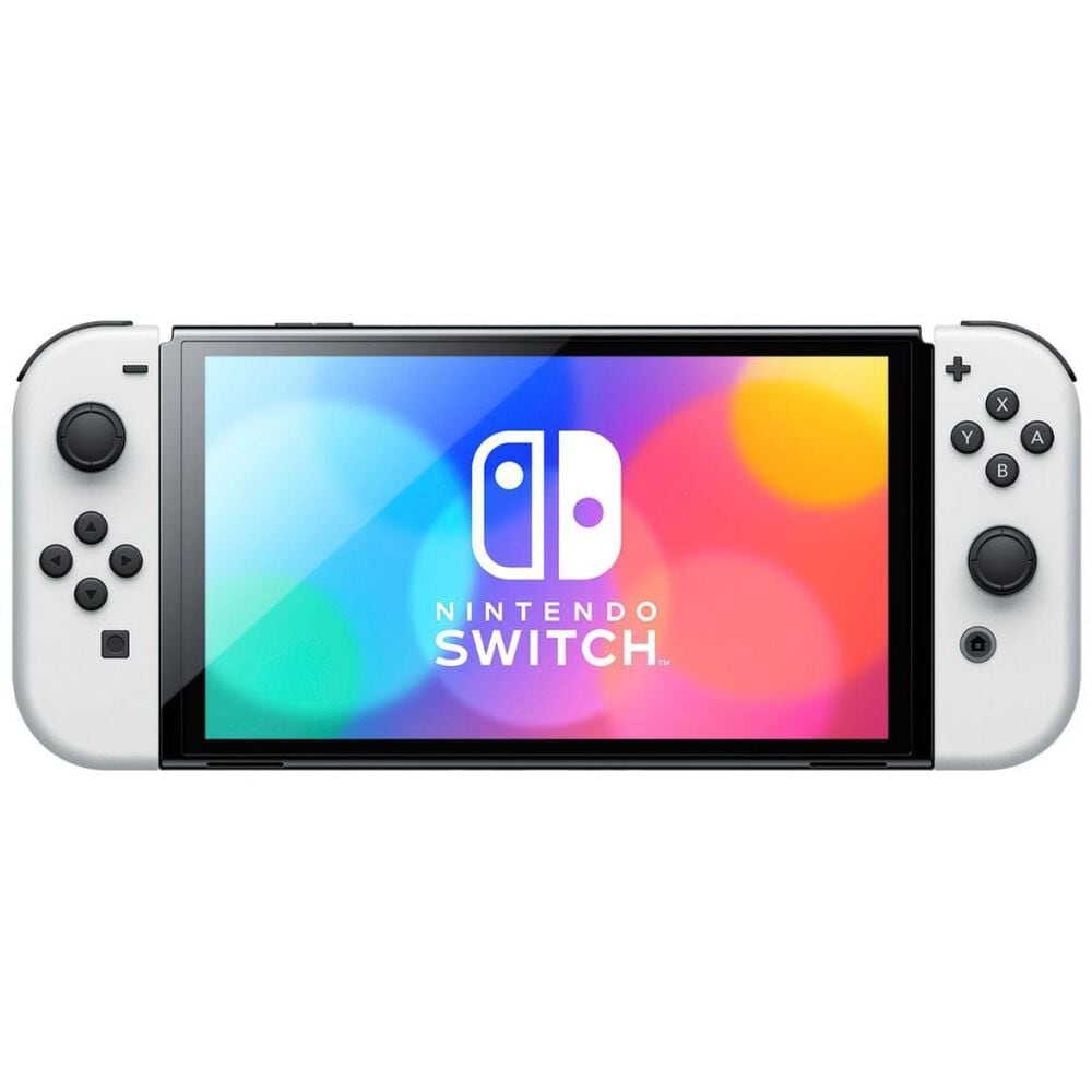 Nintendo Switch &#40;OLED&#41; with White Joy-Con, , large