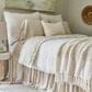 Pom Pom At Home Murphy 14" x 24 Lumbar Throw Pillow in Ivory, , large