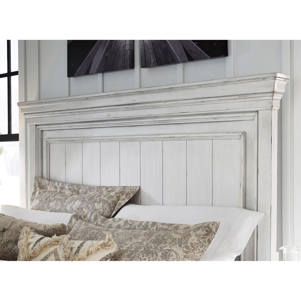 Ashley Kanwyn 3 Piece King Bedroom Set in Whitewash, , large