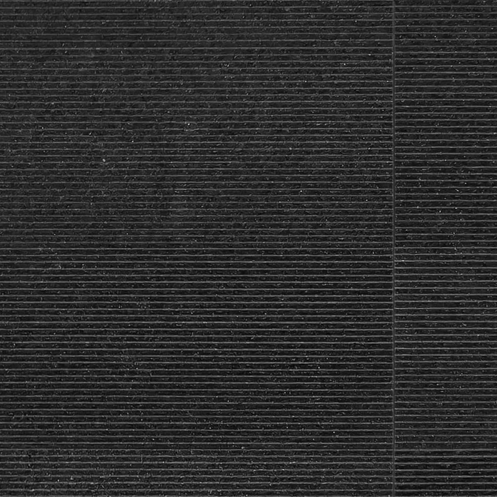 Soho Studio Carvina Carved Cube Noir Black 12" x 24" Stone Tile, , large