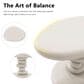 Furniture of America Rene Glossy End Table in Cream, , large