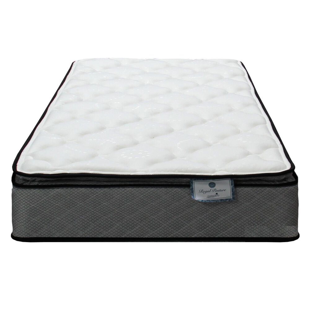 Omaha Bedding Regal Posture Pillow Top Plush Queen Mattress, , large