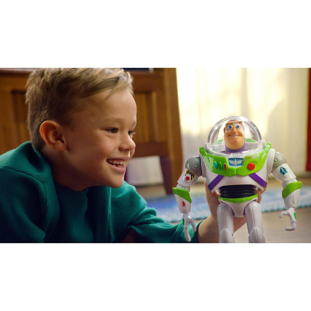 Disney Toy Story Action-Chop Buzz Lightyear Action Figure in Multicolor, , large