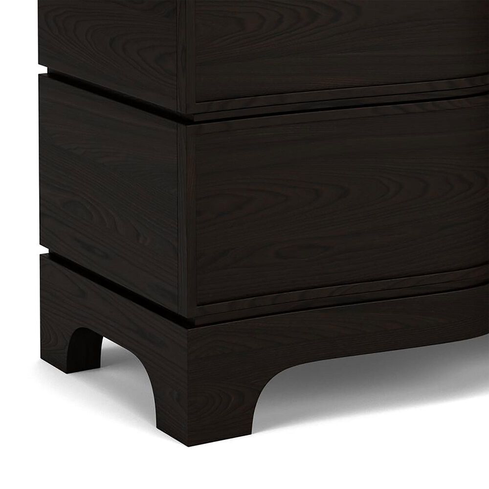 Shannon Hills Lydia 3-Drawer Bachelor&#39;s Chest in Dark Cabernet, , large
