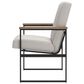 Ashley Montia Desk Chair in Gunmetal Gray and Light Brown, , large