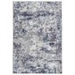 Central Oriental Trisha Yearwood Belmont Lonnie 7"10" x 9"6" Grey and Blue Area Rug, , large