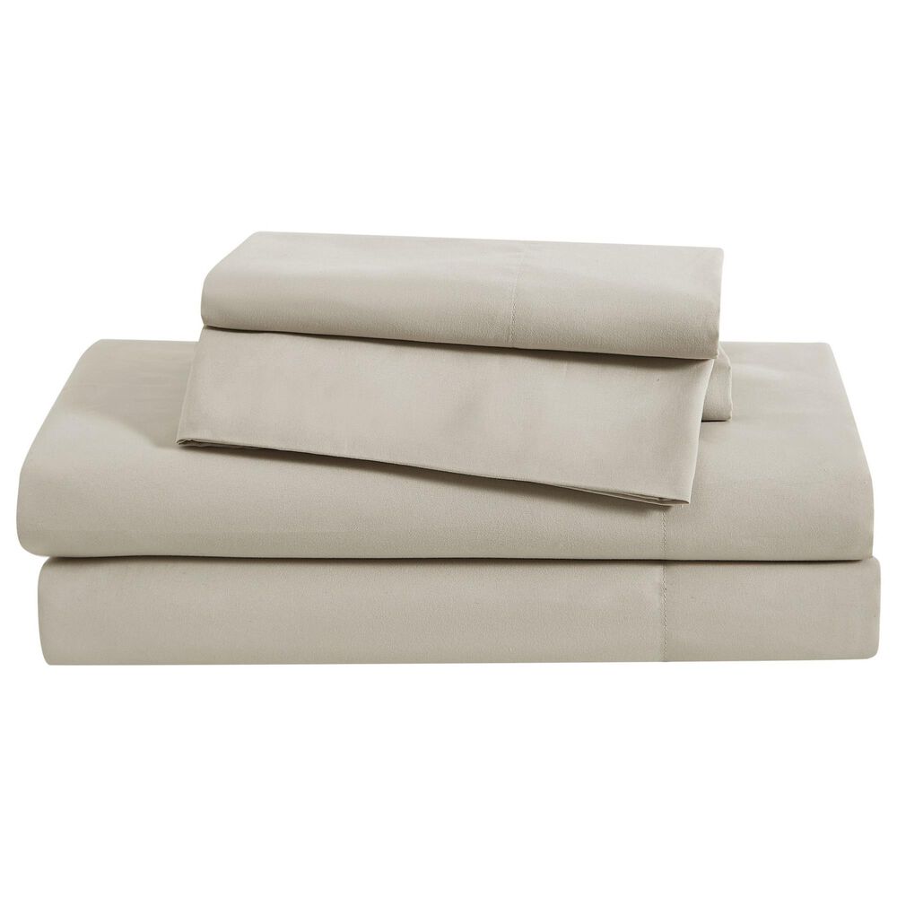 Pem America Everyday 4-Piece King Sheet Set in Beige, , large
